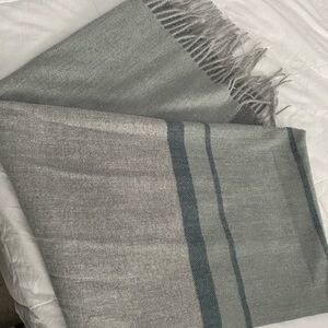 Reitmans Gray Knit Scarf with Branded Tag